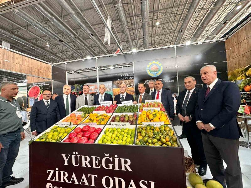 Yüreğir Ziraat Odası 18. Tarım Fuarı’nda Çukurova’nın bereketini tanıttı