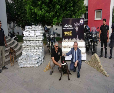 Adana’da 105 kilo 800 gram eroin ve 92 kilo skunk ele geçirildi