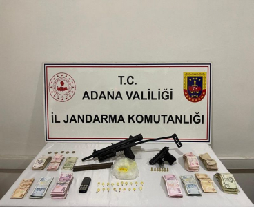 Adana’da uyuşturucu imalatı yapılan adrese baskın